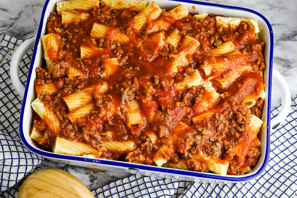 Baked Ziti With Ricotta