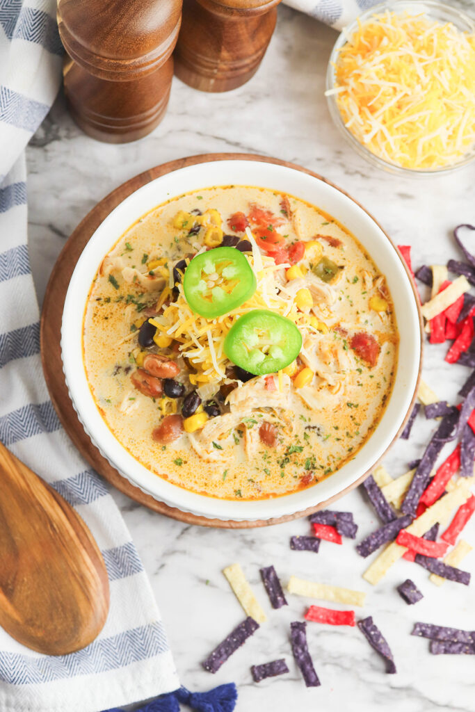 Creamy Chicken Tortilla Soup