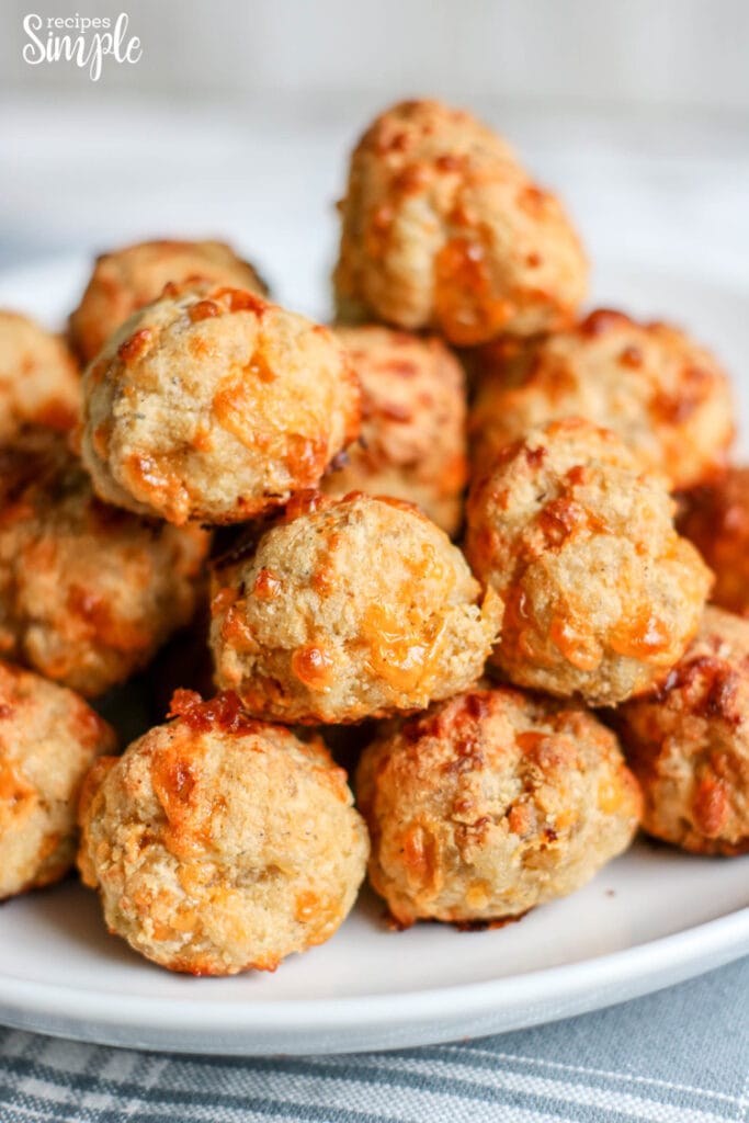 Keto Low Carb Cream Cheese Sausage Balls