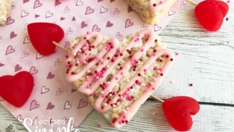 Valentine's Day Rice Krispies Treats Recpie