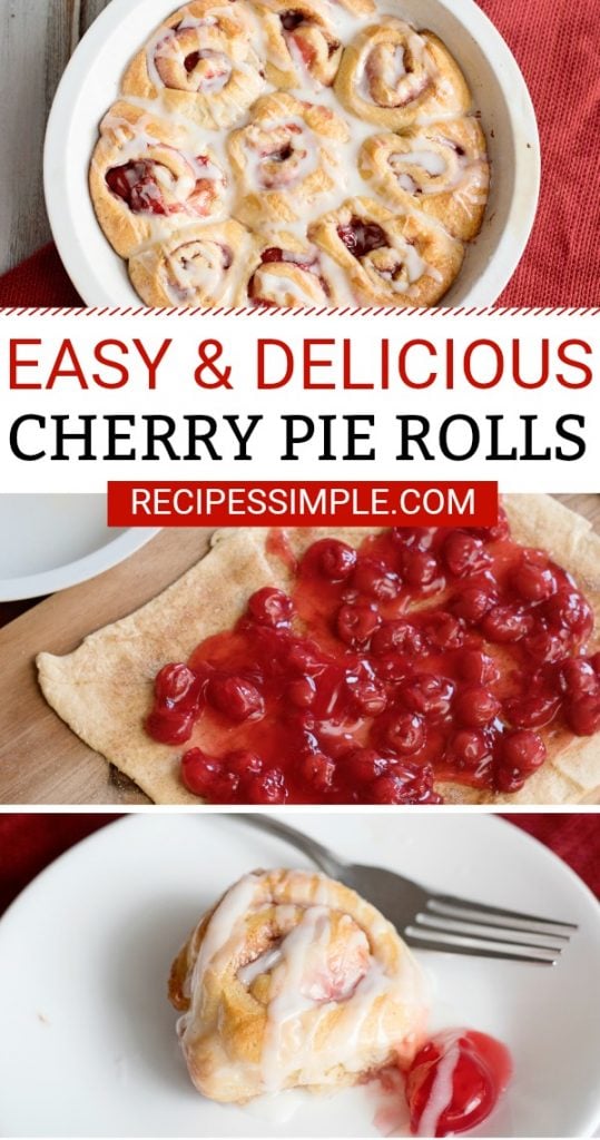 Quick And Easy Cherry Cinnamon Rolls Recipes Simple