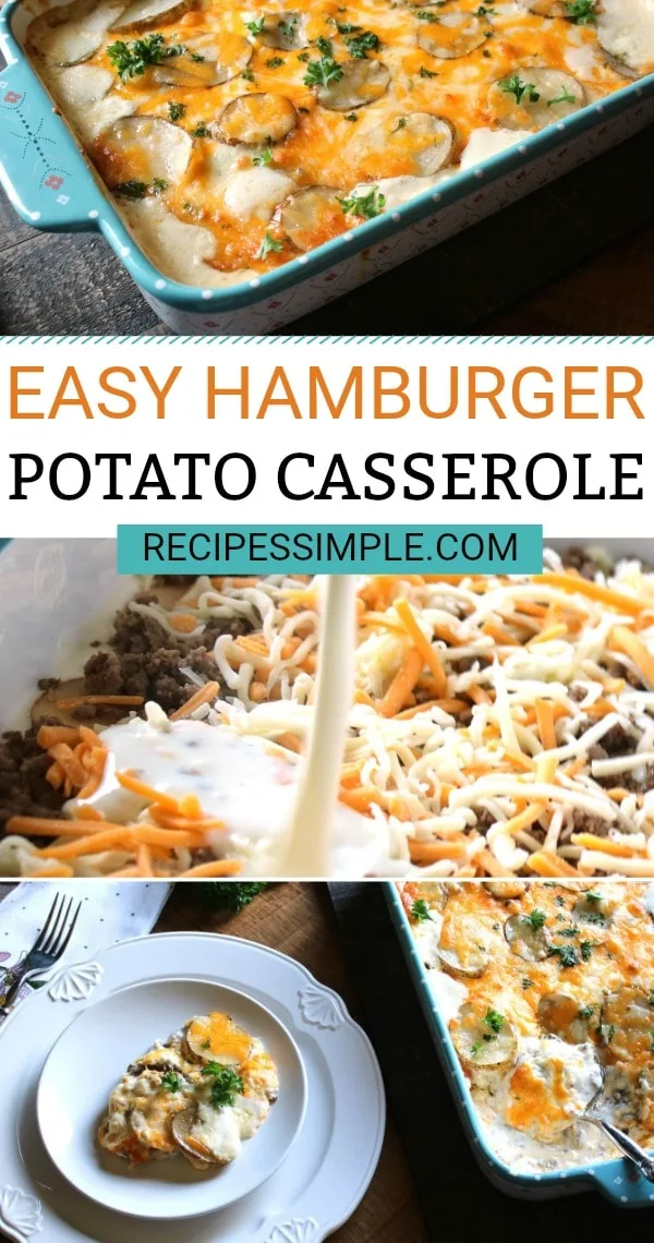 Easy Hamburger Potato Casserole Recipe - Recipes Simple