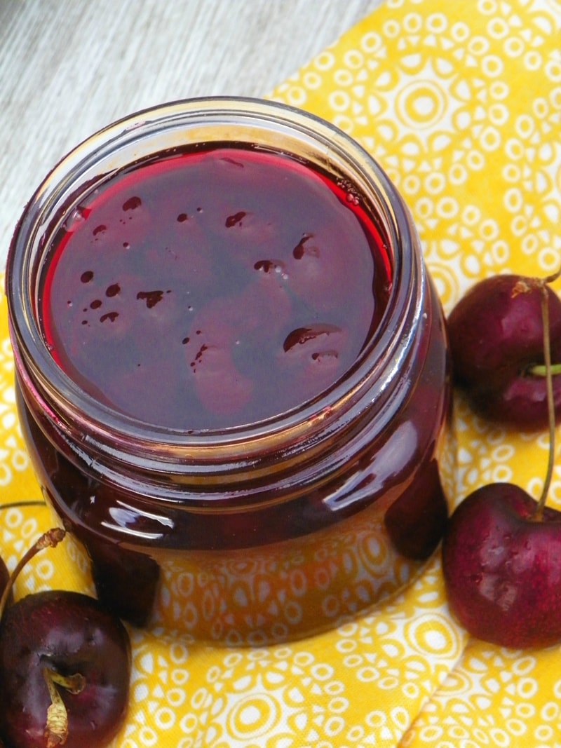 Instant Pot Homemade Cherry Jam - Recipes Simple