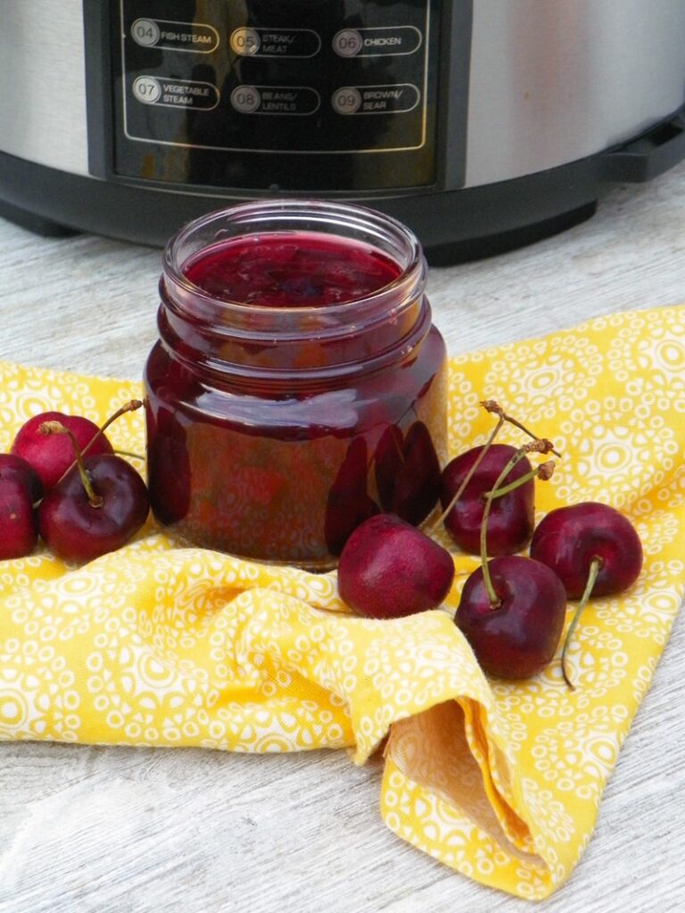 Instant Pot Homemade Cherry Jam - Recipes Simple