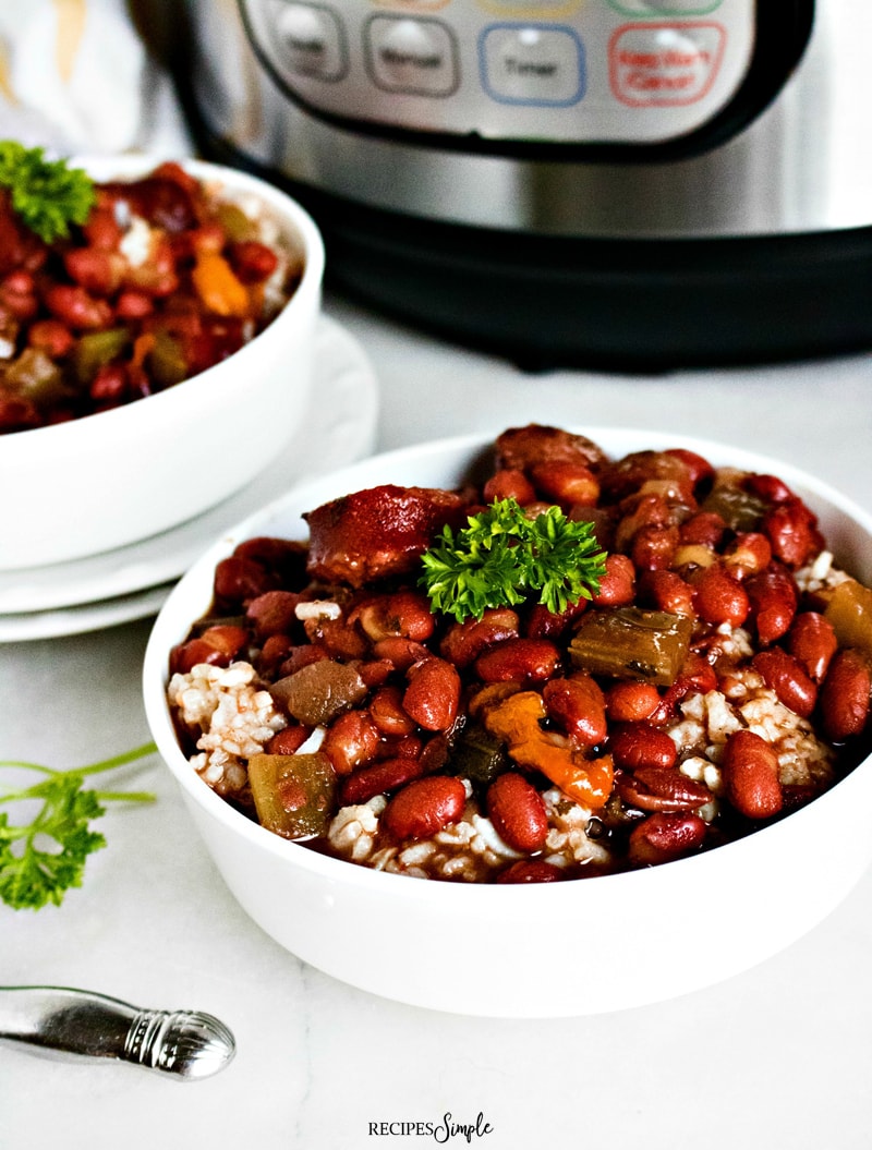 Instant Pot Red Beans And Rice With Sausage Recipes Simple