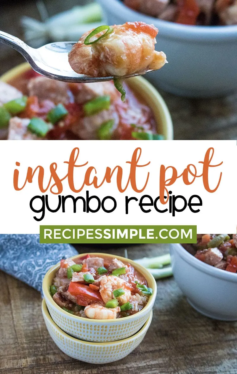 Easy instant pot online gumbo