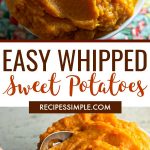Whipped Sweet Potatoes - Recipes Simple