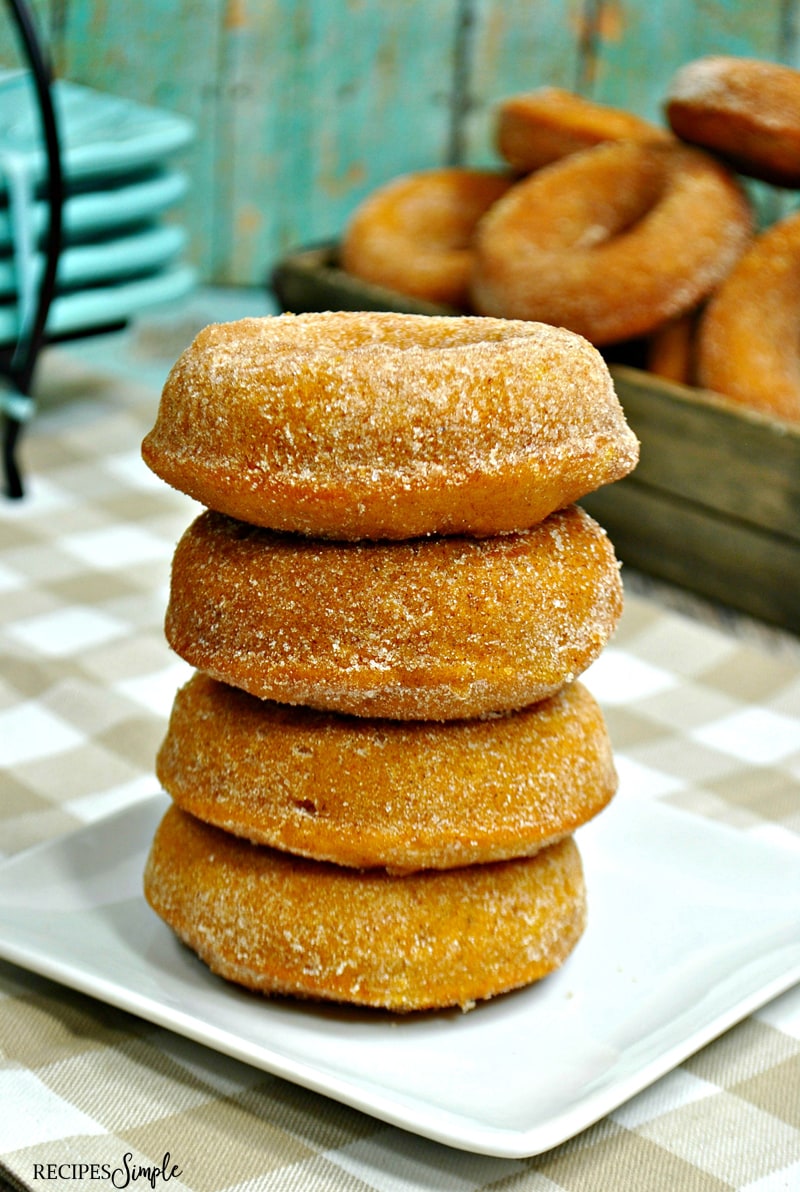 Baked Pumpkin Donuts - Recipes Simple