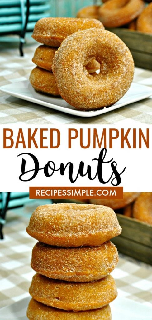 Baked Pumpkin Donuts - Recipes Simple