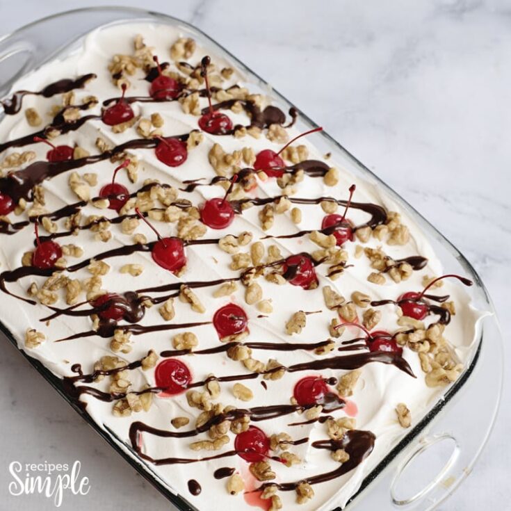 No Bake Banana Split Dessert Recipe Recipes Simple