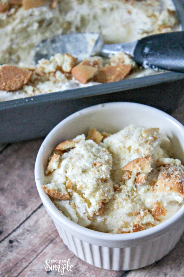 No Churn Banana Pudding Ice Cream - Recipes Simple