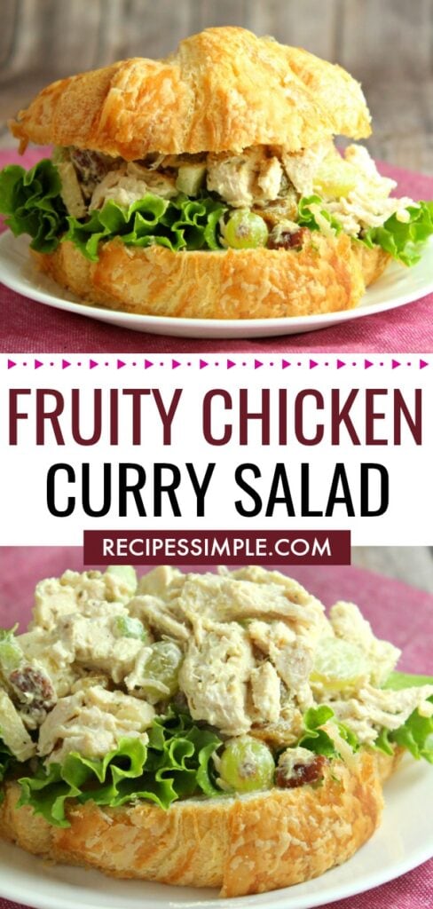 Fruity Chicken Curry Salad - Recipes Simple