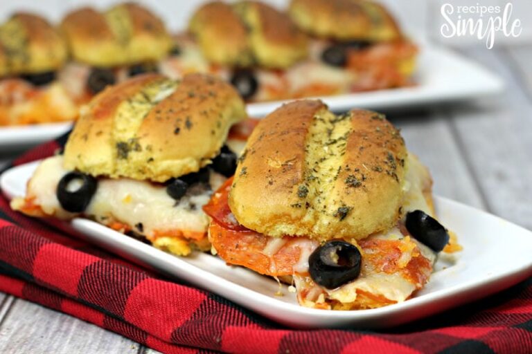 Sheet Pan Pepperoni Sliders Recipes Simple