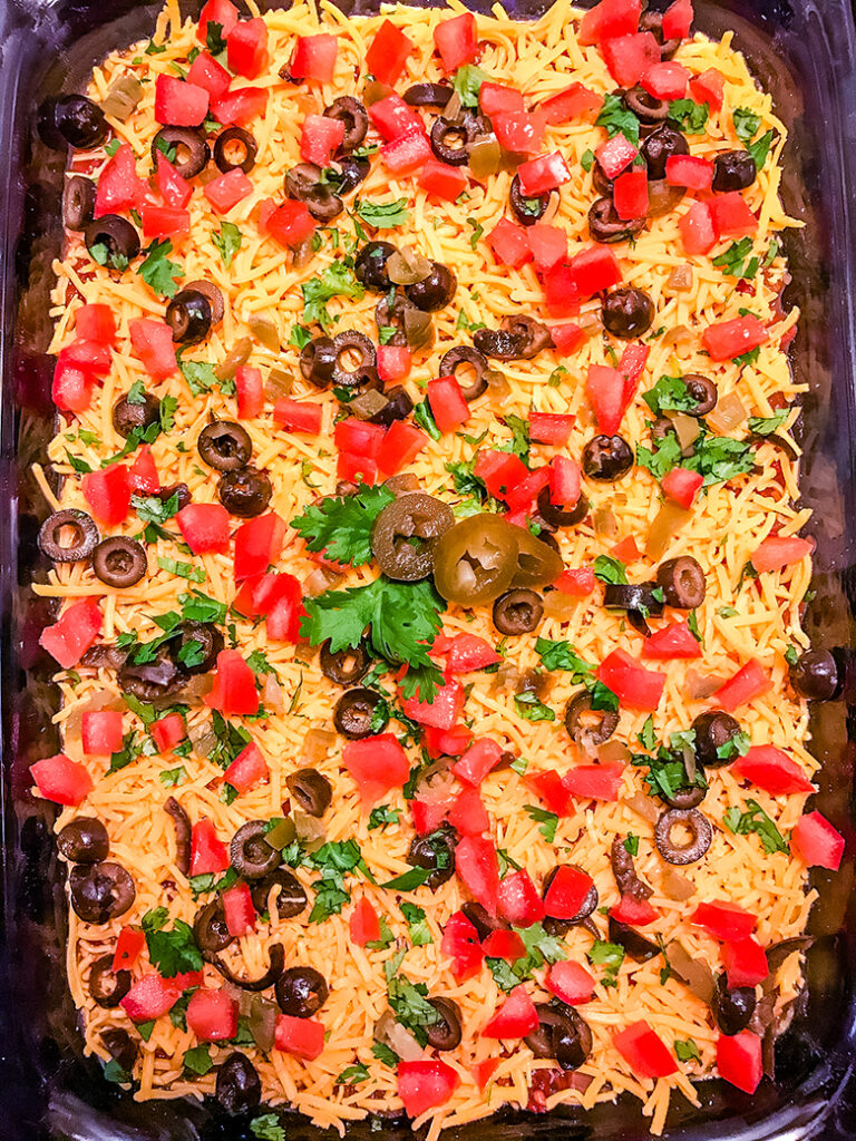 Mexican Layer Dip - Recipes Simple