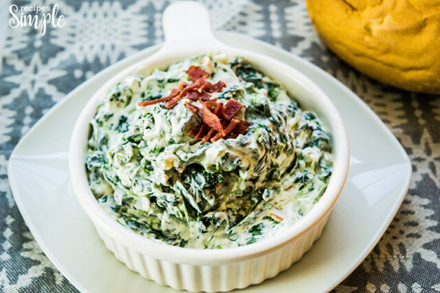 Spinach Dip Recipe With Bread Bowl Option - Recipes Simple