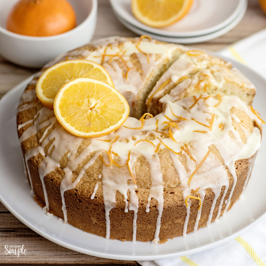 Glazed Orange Bundt Cake Recipes Simple