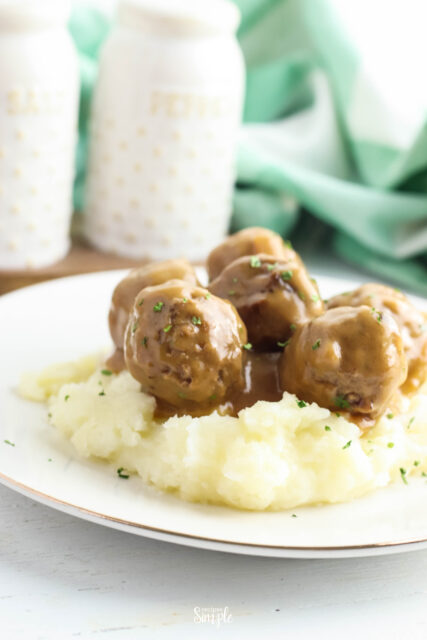 Slow Cooker Meatballs And Gravy Recipes Simple