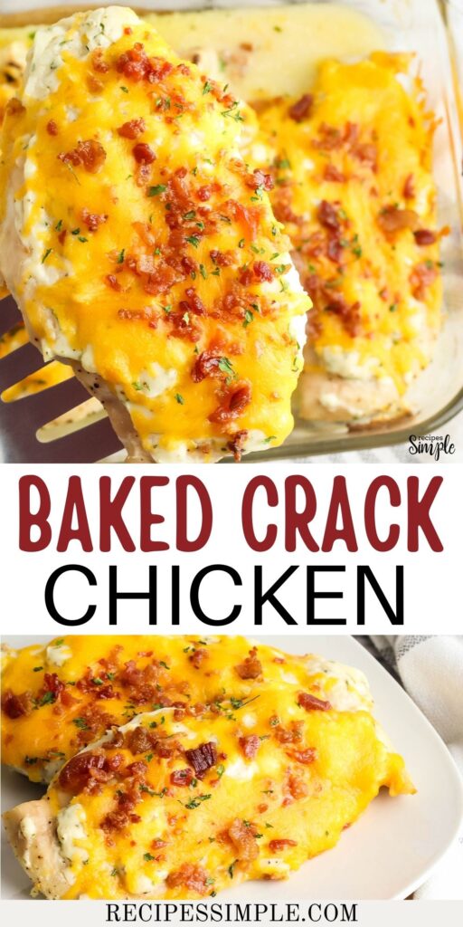 Baked Crack Chicken Recipe - Recipes Simple