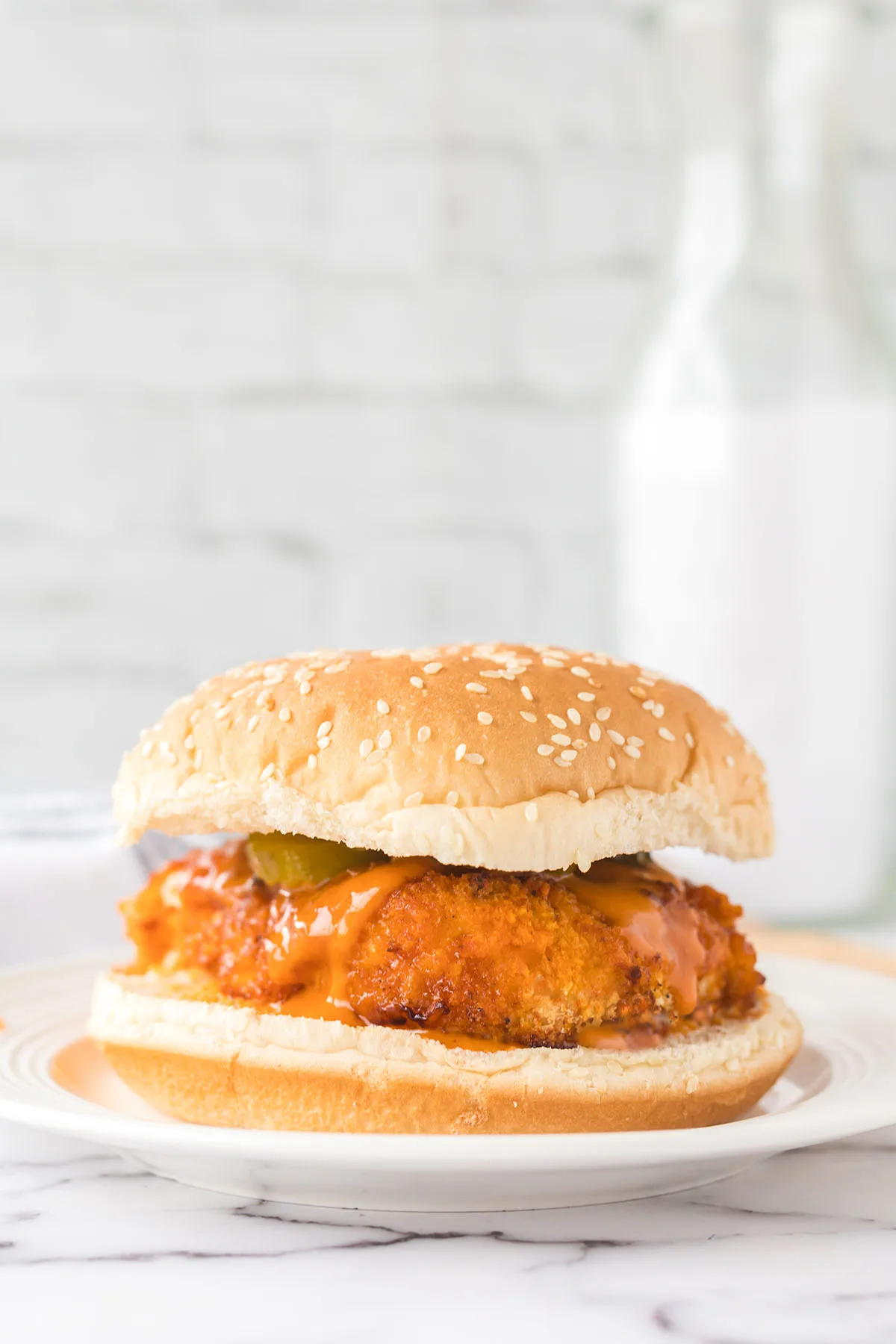 Air Fryer Buffalo Chicken Sandwich - Recipes Simple