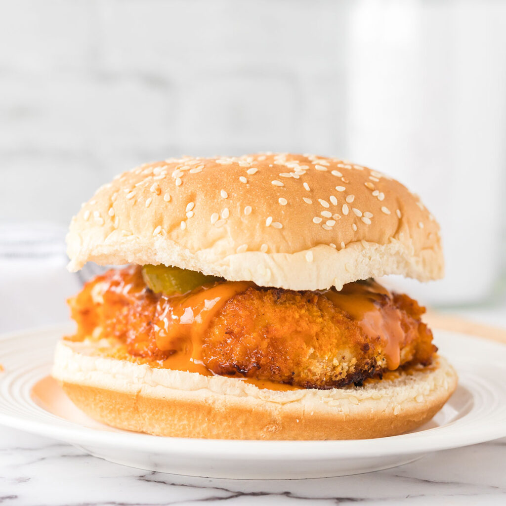 Air Fryer Buffalo Chicken Sandwich - Recipes Simple