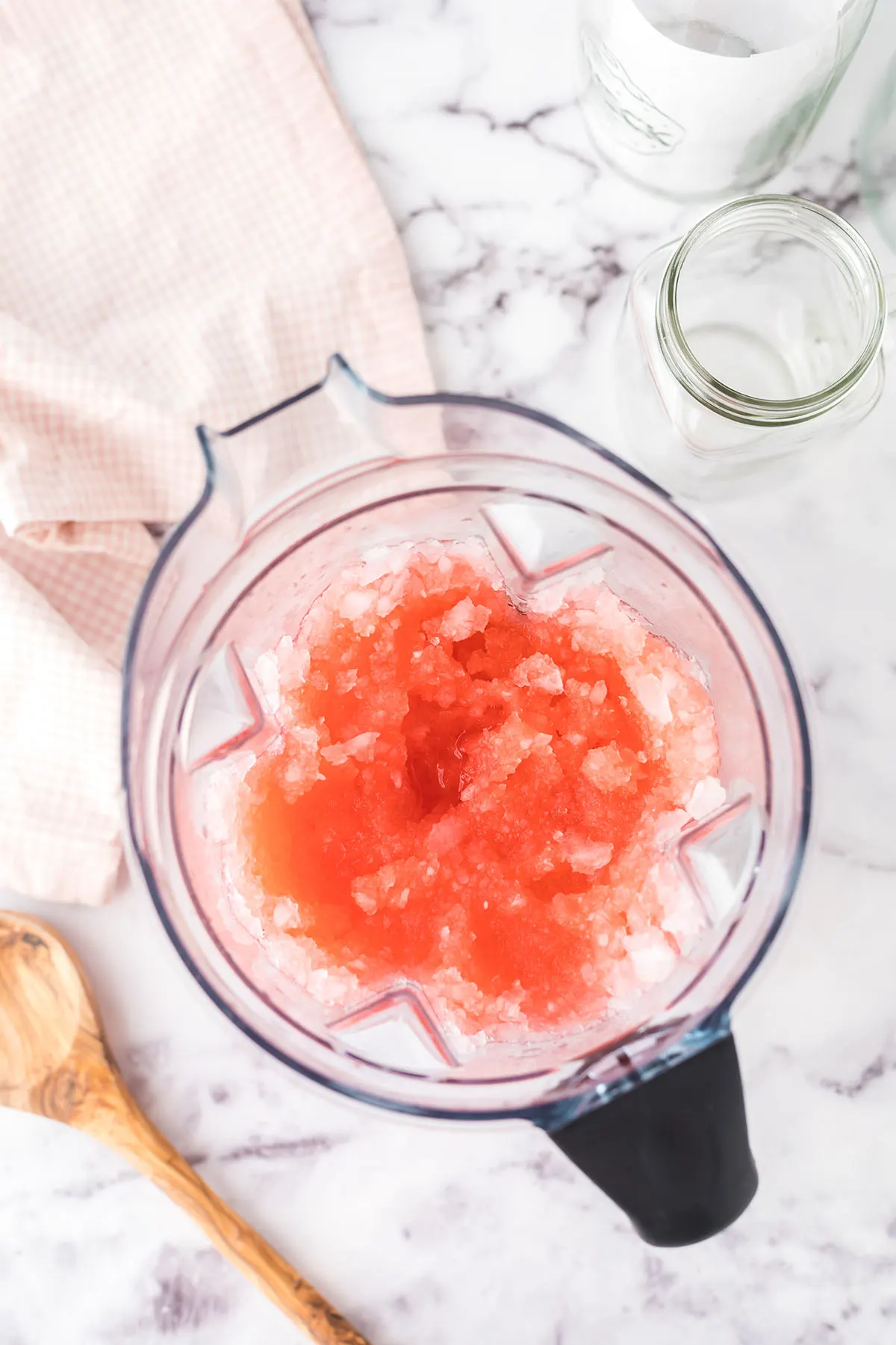 Slushy Fruit Punch - Made in the Blender!