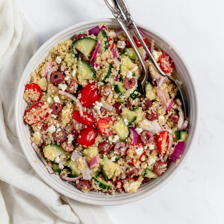 Greek Quinoa Salad - Recipes Simple