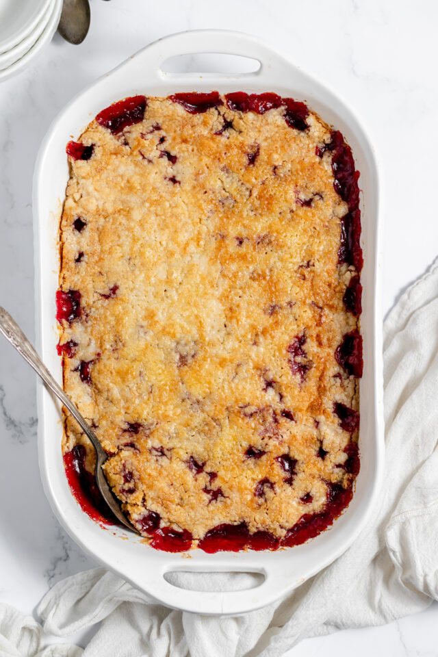 Cherry Dump Cake Recipe - Recipes Simple