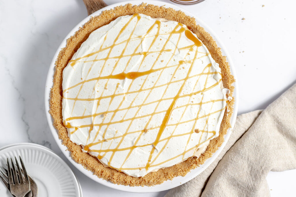 No-Bake Caramel Pie - Recipes Simple