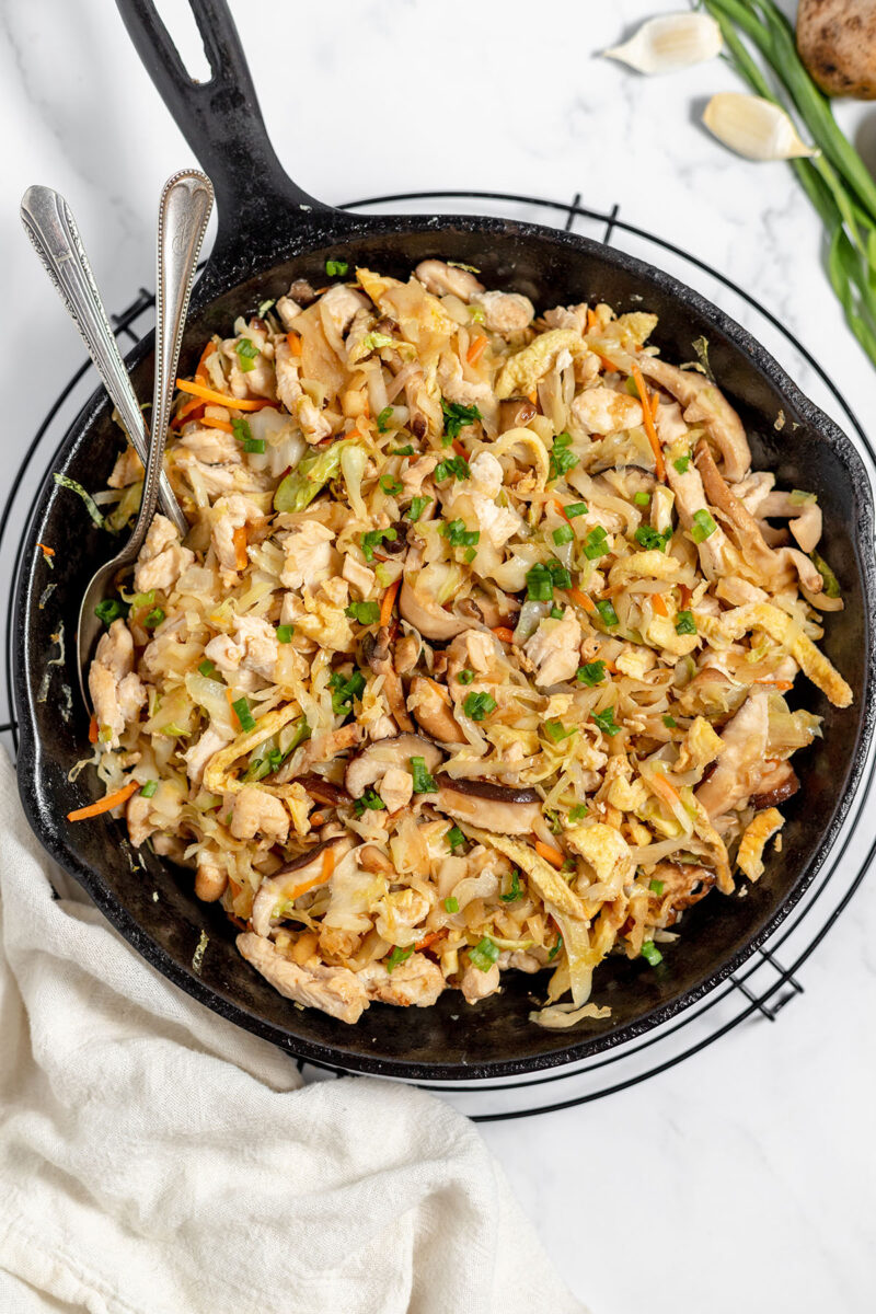 Moo Shu Chicken - Recipes Simple