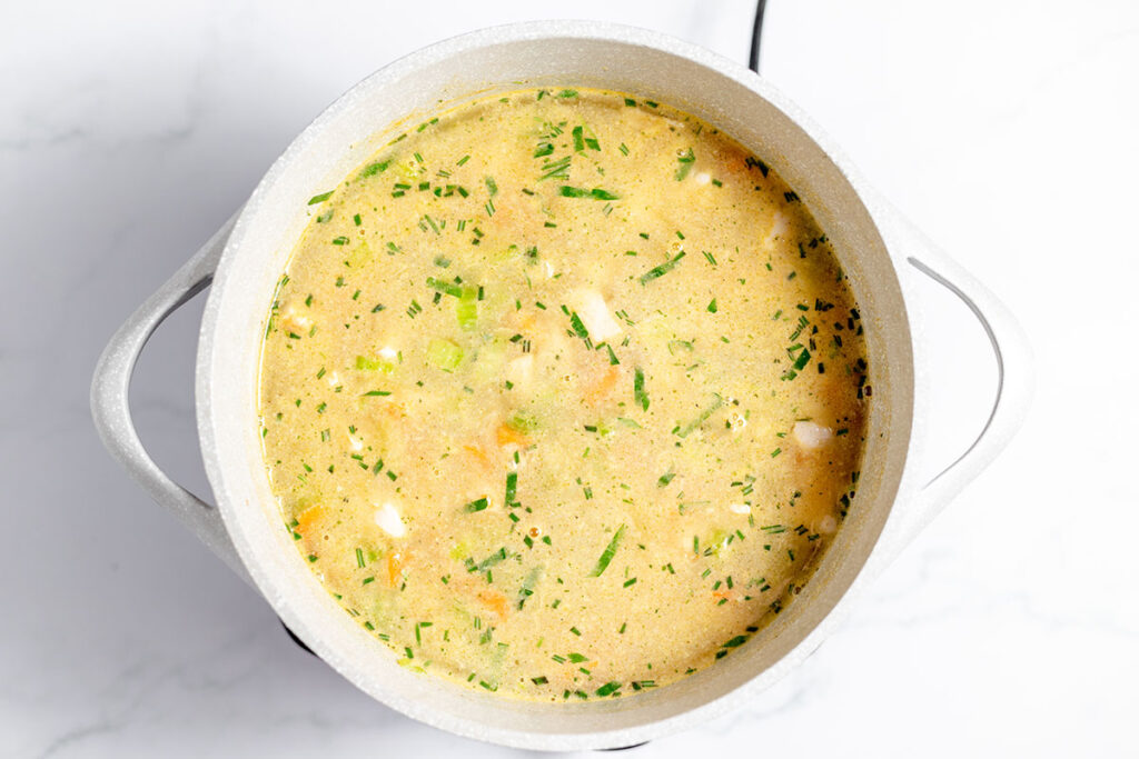 Creamy Lemon Chicken Orzo Soup - Recipes Simple