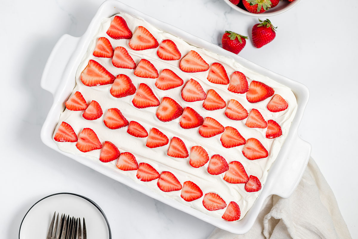 Strawberry Icebox Cake